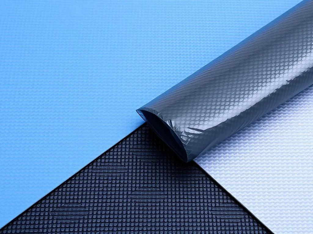 Technological advancements in HDPE liners, including textured surfaces, multilayer designs, high quality, detailed